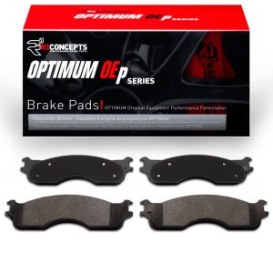 Dodge Ram 1500 Pickup Brake Pads - Front - R1 Concepts - Optimum OE - 2004 Dodge Ram 1500 Pickup Brake Pads - Front - R1 Concepts - Optimum OE - 2004